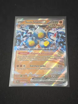 Sandy Shocks ex 108/182 SV04: Paradox Rift Holo POKEMON TCG DOUBLE RARE NM - Image 1