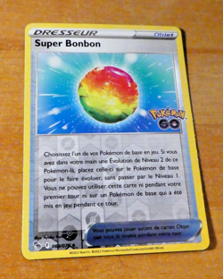 POKEMON GO FRANCAISE CARD REVERSE HOLO CARTE 069/078 FR JCC NM 2022 - Image 1