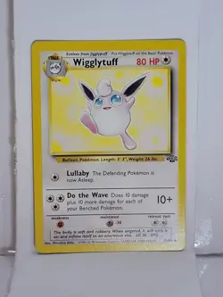 Wigglytuff 32/64 Pokemon TCG Vintage Jungle Set Rare Lightly Played - Image 1