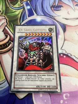 XX-SABER GOTTOMS GERMAN ULTRA RARE ANPR-EN044 DE044 LIGHT PLAY YUGIOH - Image 1