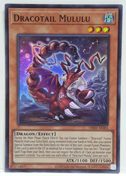 Yugioh Asian-English Dracotail Mululu DBJH-AE005 Super Rare - Image 1