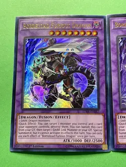 3x Borreload Furious Dragon | SDRR-EN042 | Ultra Rares | NM | 1st Ed | YuGiOh! - Image 3