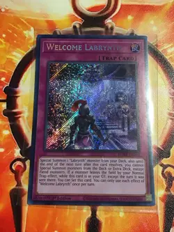 Yugioh! TCG Battles of Legend: Monstrous Revenge Welcome Labrynth SR Lot Read - Image 1