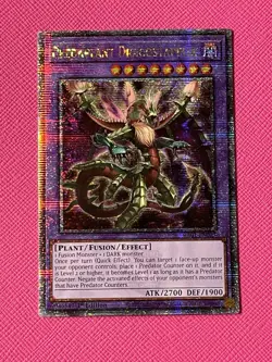 Yugioh! Predaplant Dragostapelia - RA01-EN027 - Quarter Century Secret Rare LP - Image 1