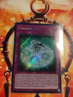 Yugioh! TCG Battles of Legend: Monstrous Revenge Synchro Zone SR Lot Read - Image 1