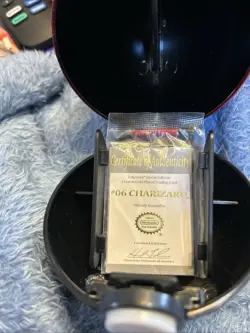 Pokemon 23K Gold Plated CHARIZARD Trading Card Collectable - Vintage from 1999 - Image 2