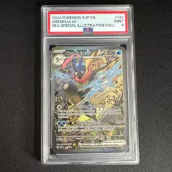 PSA 9 Greninja ex SFA SPECIAL ILLUSTRATION COLL SIE NANAHARA SVP Pokemon Card EN - Image 1