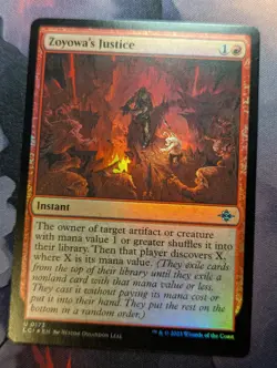 Zoyowa's Justice - LCI - 0173 - MTG - TCG Card - FOIL - Image 1
