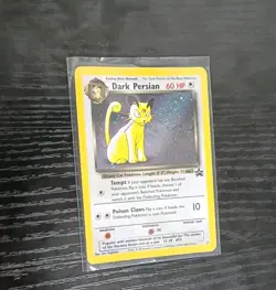 Dark Persian Holo 17/82 Team Rocket WOTC Vintage 2000 Pokemon Card HP - Image 1