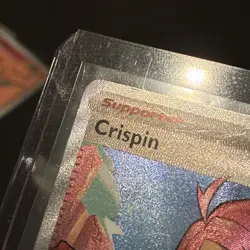 Pokemon TCG Crispin Trainer Supporter Card Stellar Crown 164/142 - Image 4