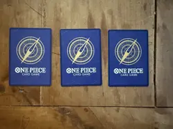 Shirahoshi EB01-057 SR X3 One Piece Card Tcg English Playset Memorial Collection - Image 2