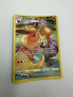 Pokemon TCG Flareon Trainer Gallery Card TG01/TG30 Brilliant Stars - Image 1