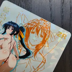 High School DxD AKENO HIMEJIMA Sexy Bikini K1 Dream Goddess ZR Foil Card S74 - Image 2