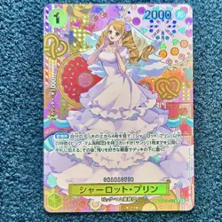 [LP]One Piece Card Game Charlotte Pudding OP03-112 SP R Parallel Japanese - Image 1