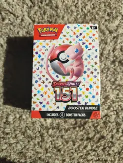 Pokemon Scarlet Violet 151 Booster Bundle 6-Pack, Factory-Sealed - Image 1