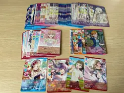 lovelive Love Live Series official card game L PR rare R HOLO lot 144 bulk cards - Image 1