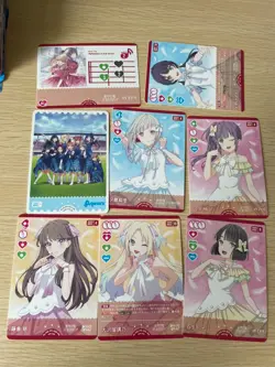 lovelive Love Live Series official card game L PR rare R HOLO lot 144 bulk cards - Image 5