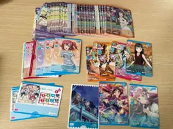 lovelive Love Live Series official card game L PR rare R HOLO lot 144 bulk cards - Image 1