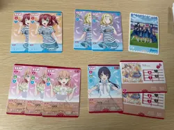 lovelive Love Live Series official card game L PR rare R HOLO lot 144 bulk cards - Image 3