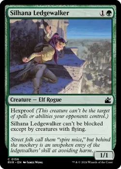 MTG Foil - Silhana Ledgewalker - 156 / NM / English - Image 1