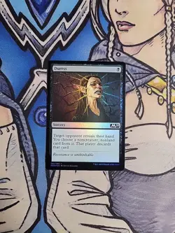1x Duress FOIL - NM/M Core Set 2020 M20 MTG Magic the Gathering - Image 1