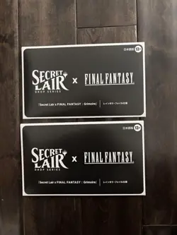 MTG Magic The Gathering Secret Lair FINAL FANTASY: Grimoire Foil Set of 2New - Image 1
