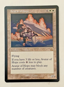 1x Avatar of Hope Prophecy MTG Magic The Gathering NM - Image 1