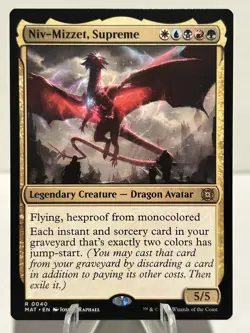 Niv-Mizzet, Supreme 40 R March of the Machine: The Aftermath NM MTG - Image 1