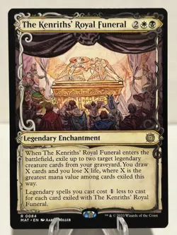 The Kenriths' Royal Funeral (Showcase) 84 R March of Machine Aftermath NM MTG - Image 1