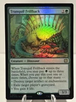 Tranquil Frillback 24 R March of the Machine: The Aftermath Foil NM MTG - Image 1