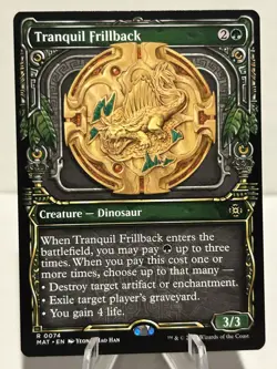 Tranquil Frillback (Showcase) 74 R March of the Machine: The Aftermath NM MTG - Image 1