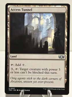 Access Tunnel 337 U Commander: Tarkir: Dragonstorm NM MTG - Image 1