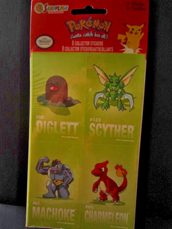 Pokemon' Gotta catch em all ! pochette 8 Stickersautocollants Sandylion Nintendo - Image 1