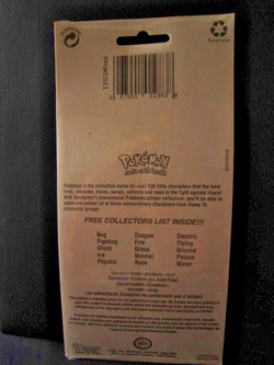 Pokemon' Gotta catch em all ! pochette 8 Stickersautocollants Sandylion Nintendo - Image 2
