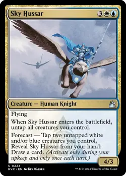 MTG Foil - Sky Hussar - 224 / NM / English - Image 1