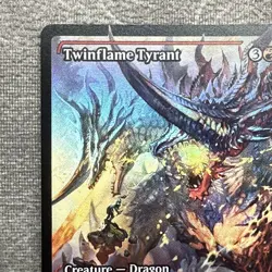 Twinflame Tyrant (Showcase) - Foundations (FDN) #427 Foil NM MTG - Image 2