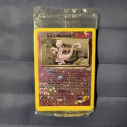 Pokemon Trading Card Mewtwo Promo Card New Sealed Set of 8-Best of Game Winner - Image 1