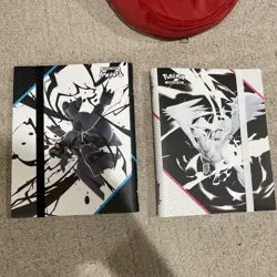 Pokemon Black Bolt & White Flare Binder ONLY Set - *1 of Each* BOTH Brand New - Image 1