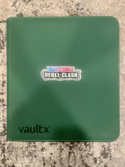 Pokemon TCG Sword & Shield Rebel Clash Complete Master Set NM W/ Vault X Binder - Image 1