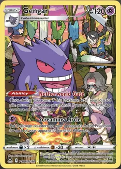 Gengar Trainer Gallery Holo Rare SWSH11: Lost Origins TG06/TG30 NM - Pokemon TCG - Image 1