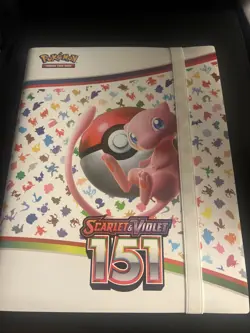 135 Miscellaneous Pokemon Cards Including Scarlet And Violet 151 Binder - Image 1