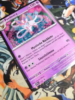Pokemon Sylveon 🇩🇪 Nm Og Pokemon Holo Card Black Star Promo 2025 SVP De - Image 3