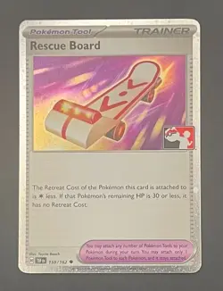 Pokemon Card Rescue Board 159/162 Prize Pack Series Cards Cosmos Holo - NM - Image 1