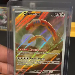 Orthworm 224/193 Paldea Evolved Full Art Ultra Rare Holo Pokemon Card - Image 2