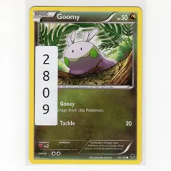 Pokemon TCG Goomy 75/119 XY Phantom Forces Regular Common Card EN-LP 2014 - Image 3
