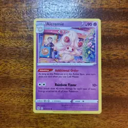 Alcremie 71/172 Brilliant Stars Regular Rare Pokemon Card TCG 071/172 Pokemon - Image 1