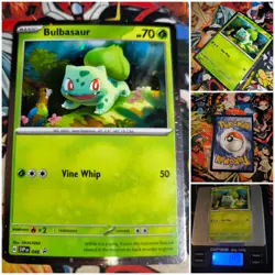 Pokemon Bulbasaur 🇬🇧 Nm Og Pokemon Holo Card Black Star Promo 2023 SVP En - Image 1