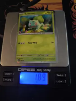 Pokemon Bulbasaur 🇬🇧 Nm Og Pokemon Holo Card Black Star Promo 2023 SVP En - Image 5