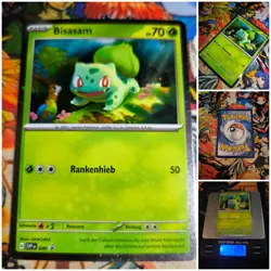 Pokemon Bulbasaur 🇩🇪 Nm Og Pokemon Holo Card Black Star Promo 2023 SVP De - Image 1