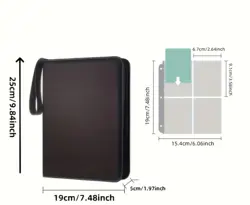 Nintendo Trading Cards Album Folder 400 Pockets Card Binder Holder, Blue - Image 2